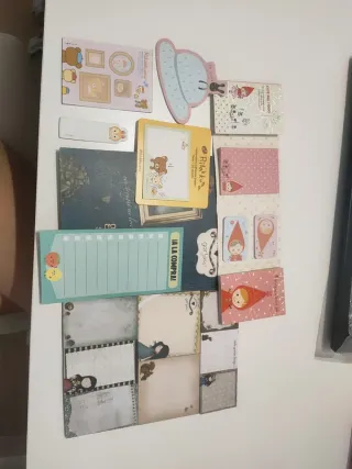 Pack Post-it, Pegatinas y Bolígrafo
