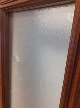 Puerta Sapelli con cristal (varias unidades)