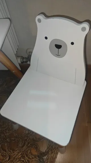 Mesa y 1 Silla Infantil