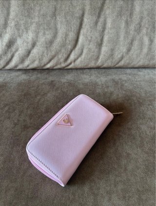 Portafoglio donna similpelle rosa Guido Vietri