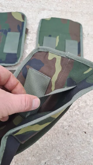 N 4 porta caricatori policromi militari