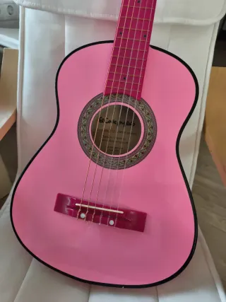Guitarra rosa infantil EduLand