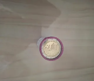 Rollo Monedas 2 € España 2026 Monasterio Poblet