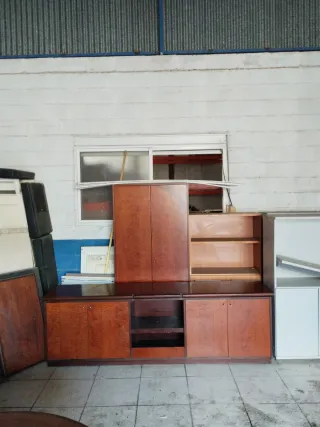 Mueble bajo de despacho madera
