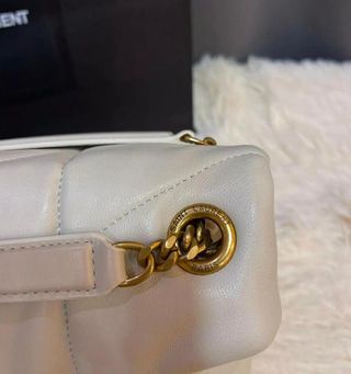 Bolso YSL Nube Blanco Piel
