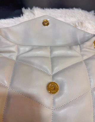 Bolso YSL Nube Blanco Piel