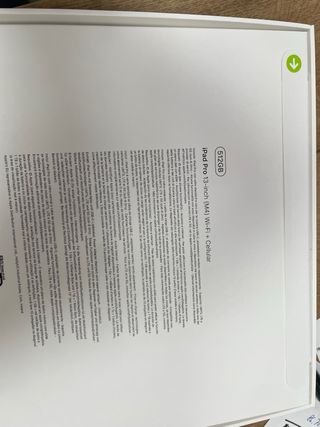 iPad Pro M4 512GB Wifi+Cellular. Precintado