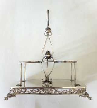 Set Condimento Argento 800 Vetro