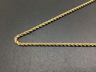 cadena oro 18k 25cm