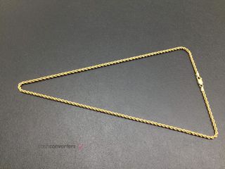 cadena oro 18k 25cm