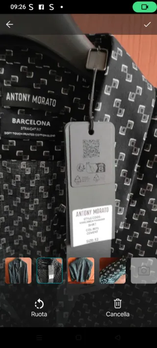 Camicia Antony Morato nuova con etichetta