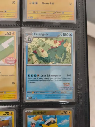 Conjunto de Cartas Pokémon Pikachu Promo