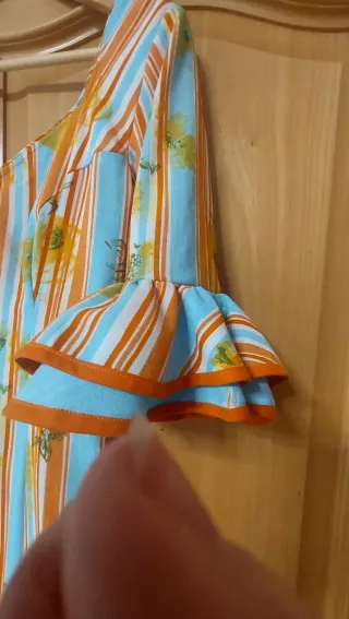 Vestido de flamenca con volantes