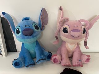 Peluche Stich y Ángel Disney
