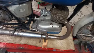 Bultaco Mercurio 155 Azul/Plata