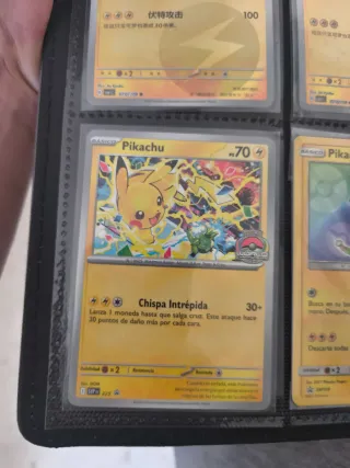 Cartas Pokémon Pikachu