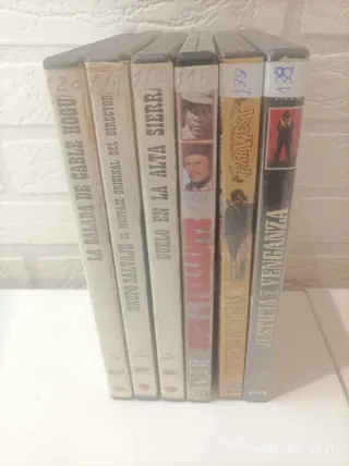 Lote 6 Películas Western DVD (Español)