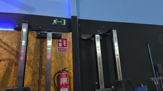 Soporte pared remo Crossfit