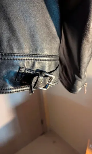 Chaqueta Piel Diesel Negra