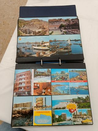 Lote 600 Postales Antiguas (2 Álbumes)