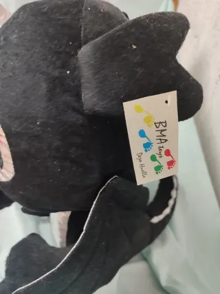 Peluche Dragón Negro