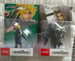 Colección Final Fantasy + Figuras Cloud y Sefirot