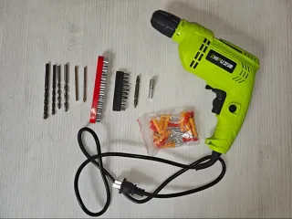 Taladro Eléctrico Zhipu 500W + Accesorios