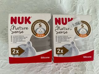 Tetinas NUK Nature Sense Talla S (0-6m)