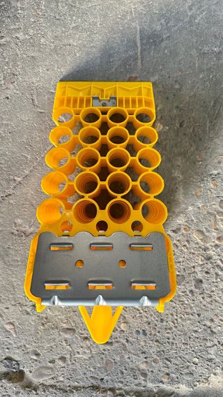 Calzo de rueda G53 amarillo HDPE