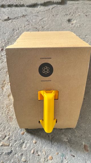 Calzo de rueda G53 amarillo HDPE