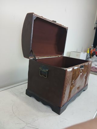 Baúl / Cofre Vintage Decorativo (44x35x27)