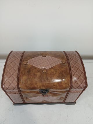 Baúl / Cofre Vintage Decorativo (44x35x27)