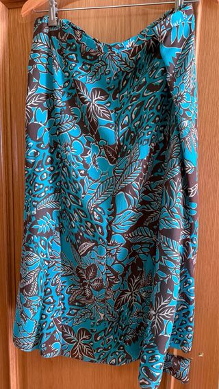 Traje de 3 piezas estampado