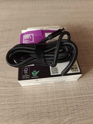 Cable Carga Rápida NGS KNOT 65W-2 USB-C