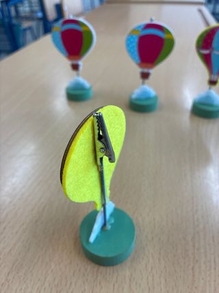 Lote 4 soportes con pinza para fotos