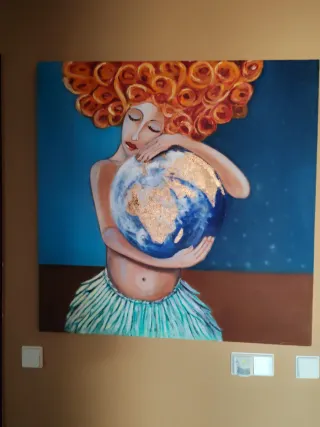 Cuadro Montserrat Rovira La Tierra