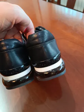 Playeros Michael Kors Negro/Plata