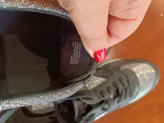 Playeros Michael Kors Negro/Plata