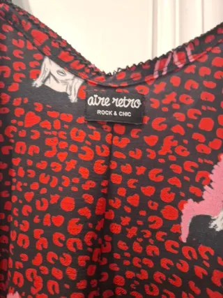 Vestido Aire Retro Estampado