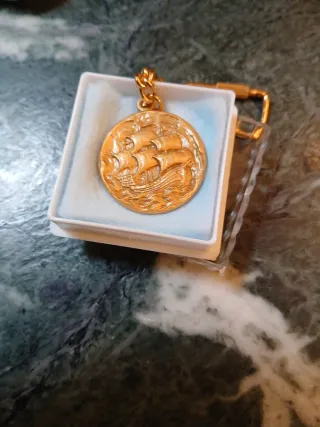 Portachiavi nave vintage Lauro Crociera 1969