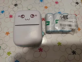 Mini Impresora Térmica Portátil + regalo rollos