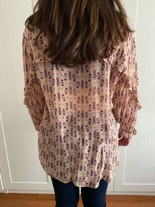 Blusa de Massimo Dutti floral