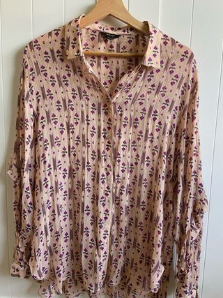 Blusa de Massimo Dutti floral