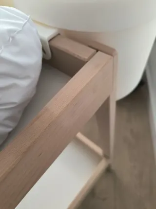 Cambiador Bebé Ikea con complementos
