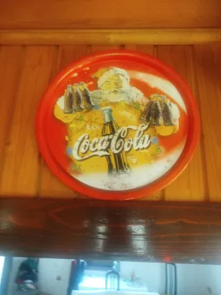 Piatto Coca-Cola Babbo Natale