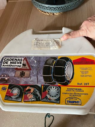 Cadenas para nieve coche pequeño 28T
