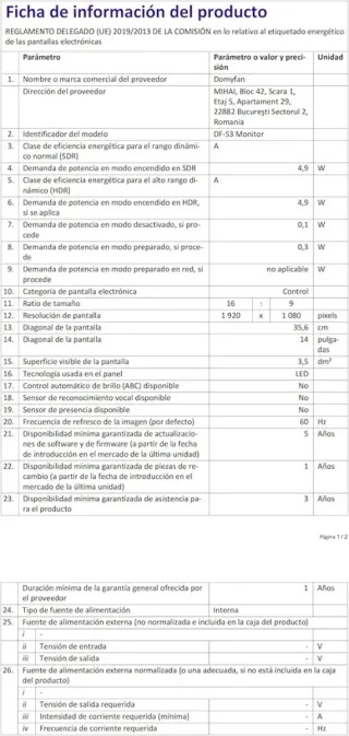 Extensor triple pantalla 14 portátil