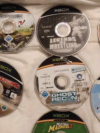 Lote 7 Juegos Xbox Clásica (DVD)