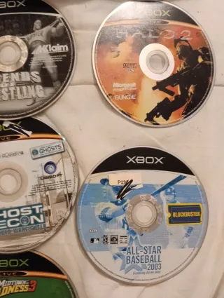 Lote 7 Juegos Xbox Clásica (DVD)