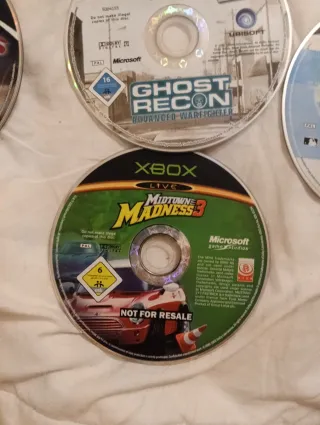 Lote 7 Juegos Xbox Clásica (DVD)